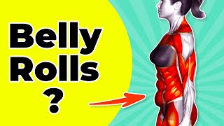 ➜ Get Rid of 'BELLY ROLLS' ➜ Best 10 Daily Exercises