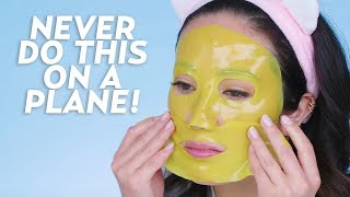 My Travel Skincare Routine + What Not to Do on a Plane! | Beauty with @SusanYara