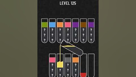 Water Sort Puzzle level 125 | Gameplay Mobile Games