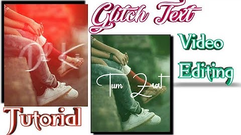 How To Create Glitch Text Status In Alight Motion || Status Video Kaise Banaye || Technical Afshan