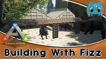 ARK:Survival Evolved Building w/ Fizz :: Bigger Than the Big Stable building!