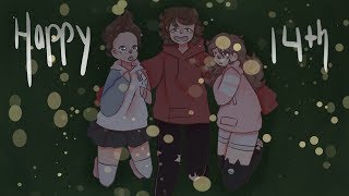 Fireflies // animation [birthday gift]