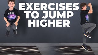 Kids Exercises To JUMP HIGH! How To Jump Higher (Vertical Training For Kids)