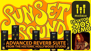 Sunset Sound Studio IAP For MixBox - Demo For Desktop + iOS
