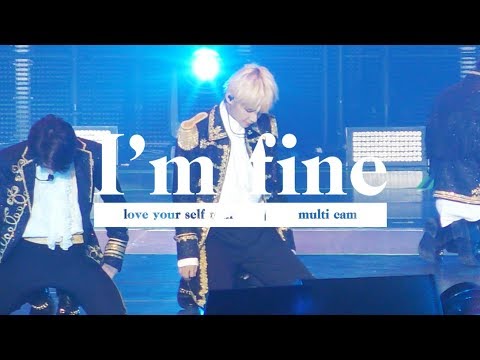 BTS LOVE YOURSELF I'm fine 방탄소년단 태형 직캠 V FOCUS FANCAM(Multi ver) 4K