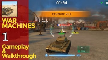 Army Tank Battle - War Machines | Free Shooting Games | Android Full Gameplay | HD [Part 01]