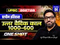 Class–4: उत्तर वैदिक काल (Later Vedic Period) [1000-600] | Ancient History in Hindi | UPSC 2027/28
