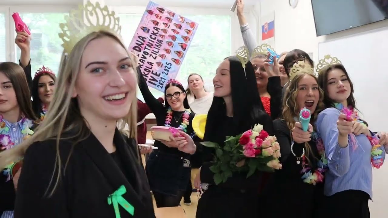 Maturanti na SZŠ Žilina - opustili školské lavice a vydali sa na akademický týždeň