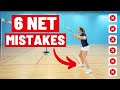 Avoid these 6 common net mistakes in doubles