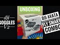 Unboxing DJI AVATA fly smart combo (Goggles V2)