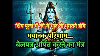 Must Not Do This Blunder Mistake In Shiv Puja, Mantra To Offer Bilva Patra To Mahadeva