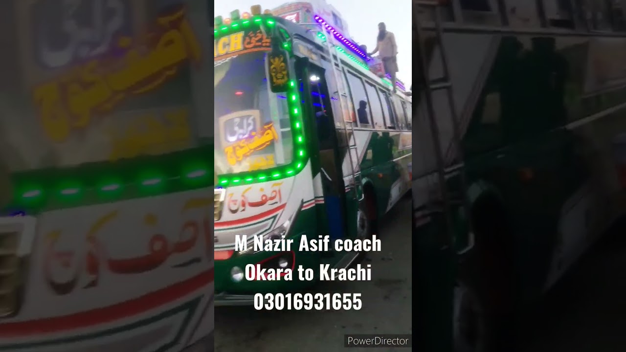 M Nazir Asif coach Okara to krachi pasenger & cargo ki sholat majod ha 03016931655