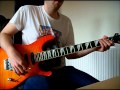 Def leppard  hysteria live in the round guitar cover