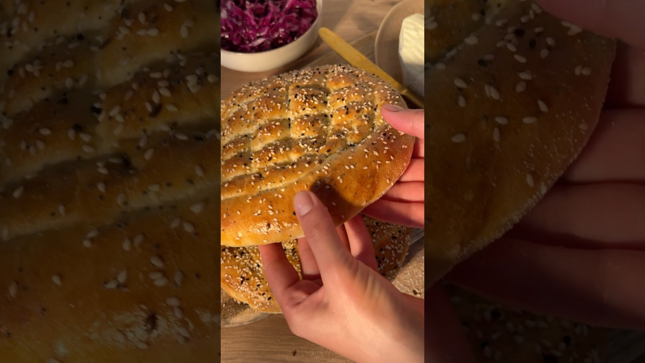 Homemade Turkish Pide Bread