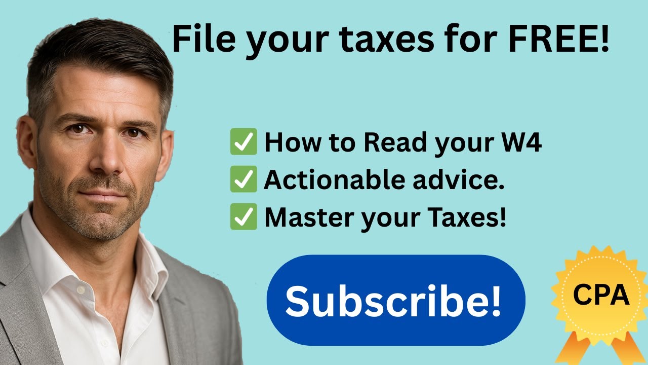 W-4 Explained (2026) | How to File Your Taxes for FREE Using FreeTaxUSA