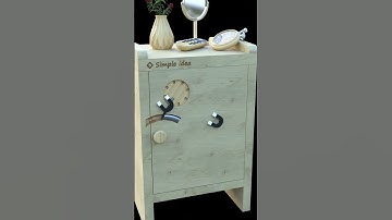 How Lock System Works 😱 #shortsfeed #woodworking #3danimation #shortvideo #wood #trending #shorts