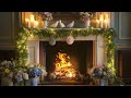 🔥Cozy Evening by the Fireplace | Peaceful Rest & Relaxation 3 Hours | Study Meditation Stress Relief