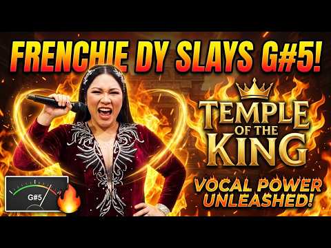 Frenchie Dy SLAYS “Temple of the King” G#5 High Note 🎤🔥 | Vocal Power Unleashed!