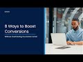 8 Ways to Boost Conversions Without Overhauling Your Entire Funnel