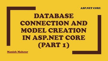 Database Connection and Model Creation in ASP.NET Core WebAPI Project on Visual Studio Code (Part 1)