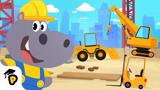 Bulldozers, kranen en meer! | Kinderfilmpjes | Dr. Panda TotoTime Nederlands - S1 | Dutch for Kids screenshot 4