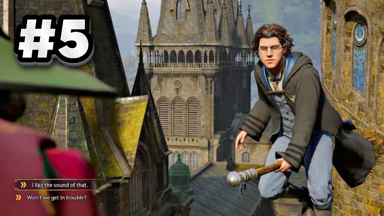 Hogwarts Legacy Part 5 - Cozy Gaming with Butt Hair King!