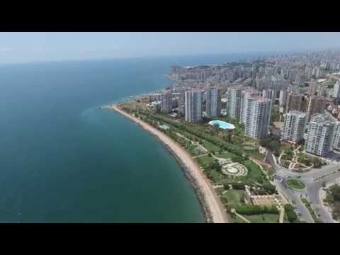 Mersin Sahil Drone Çekimi 1