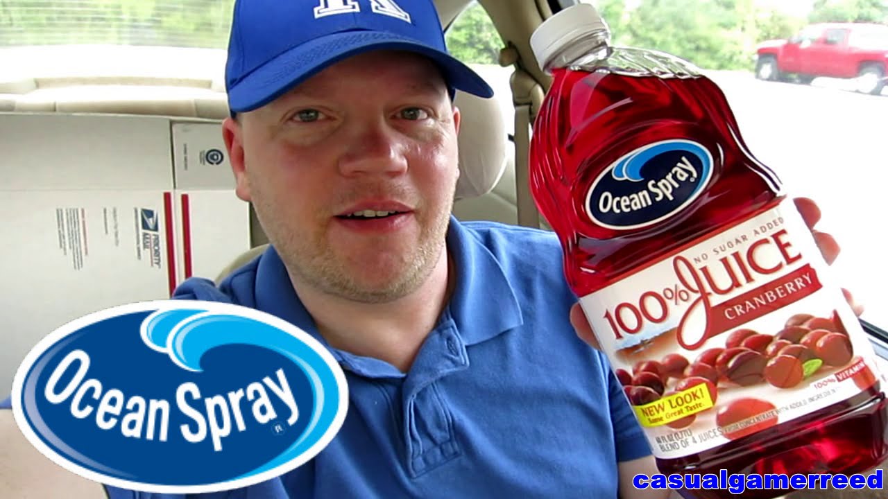 Is Ocean Spray cranberry juice full of sugar?