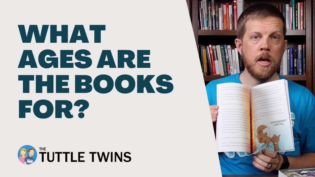 What age are the Tuttle Twins books for?