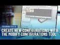 Create New Configurations with Modify Configurations in SOLIDWORKS
