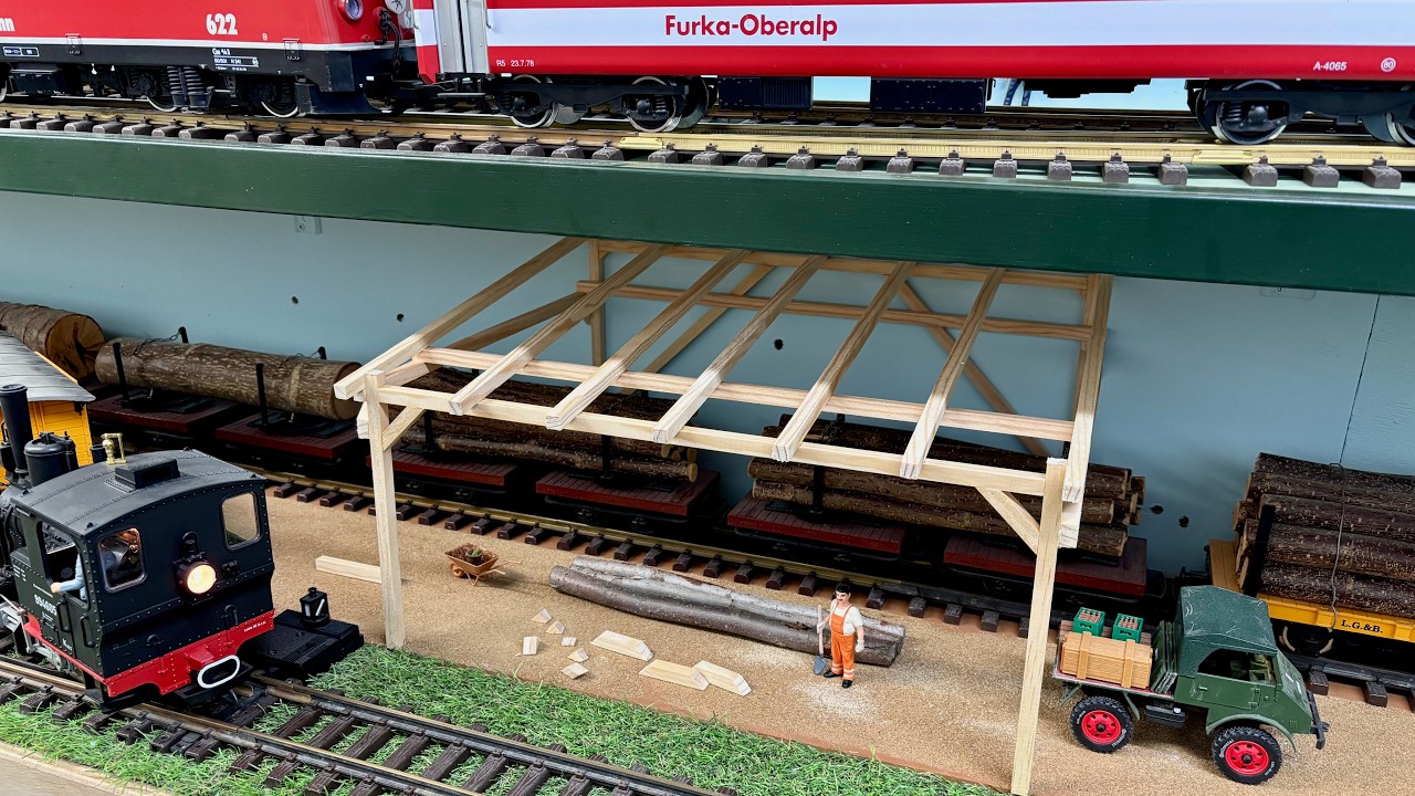 Budget G-Scale Building and Ground Cover for an Indoor LGB Layout