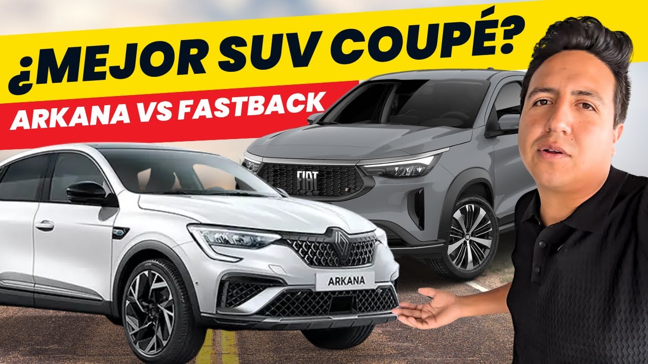 RENAULT ARKANA 2026 vs FIAT FASTBACK: ¿Cuál es la MEJOR SUV Coupé 2025? (Comparativa REAL)