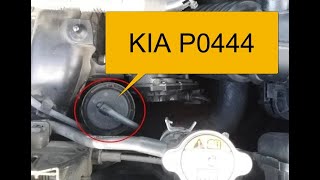 How To Fix a KIA P0444 Code Evaporative Emission Control System Purge Control Valve Circuit Open