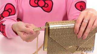 barbara metallic envelope clutch