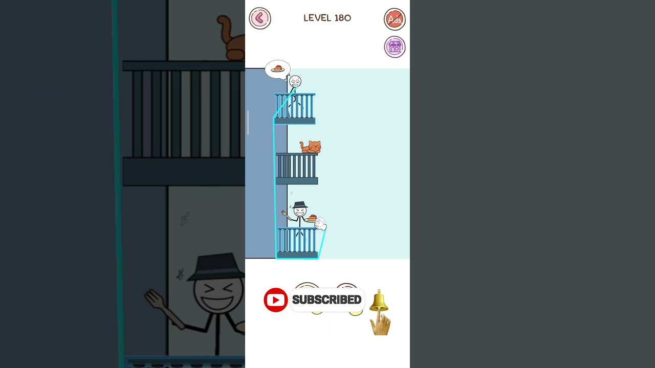 Thief puzzle game | Level 180 Gameplay 