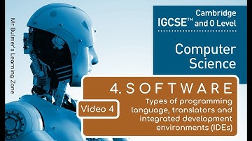 IGCSE Computer Science 2023-25 ​​- SOFTWARE: Video 4 - Programming Languages, Translators and IDEs