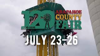 Detalles Enjoy unlimited rides at the 120th Arapahoe County Fair, July 23-26 Actualización