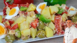 Ensalada campera o ensalada de patata, la receta perfecta para la primavera verano