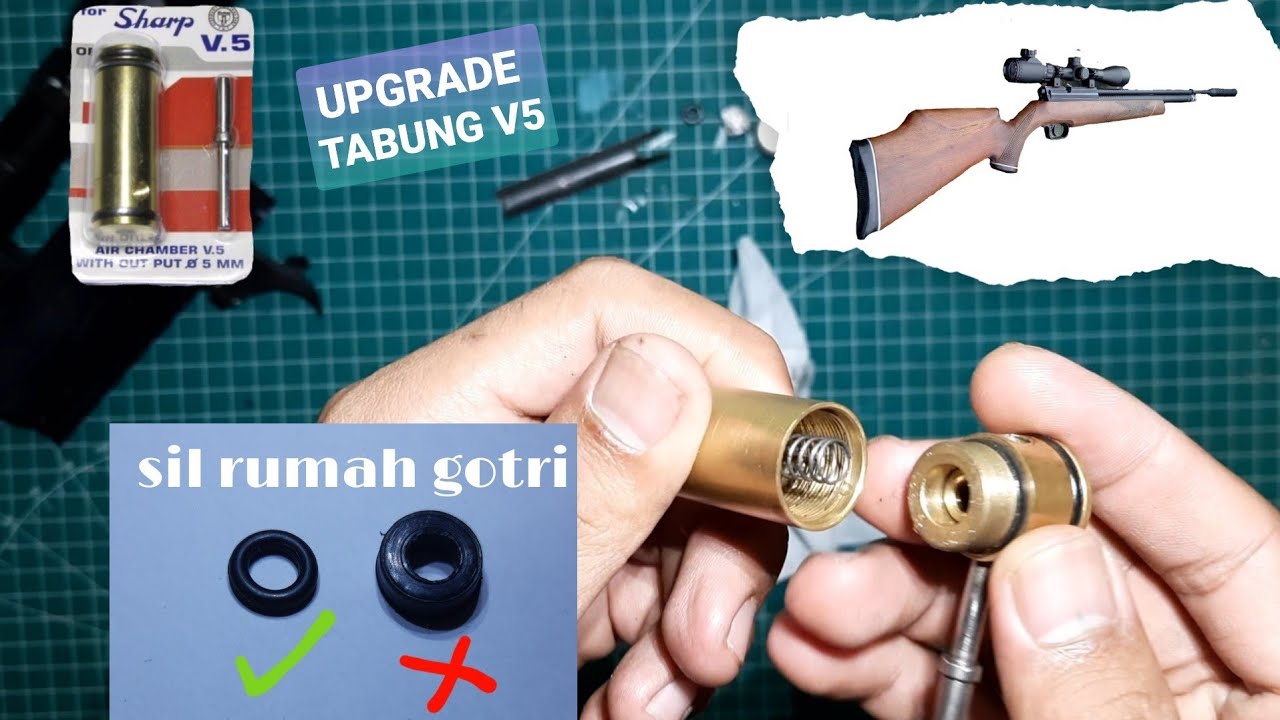 ringan BANGETTT, upgrade pompa uklik, potong per dan ganti sil gotri