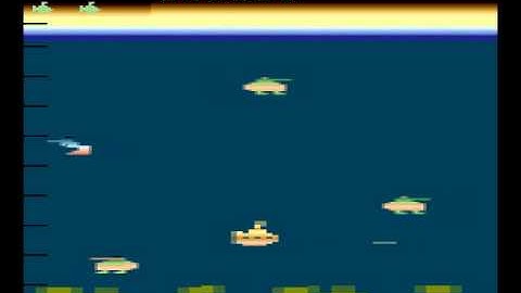Yellow Submarine (Atari 2600) - Vizzed.com GamePlay (rom hack)