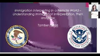 Special Topics 4: Immigration Interpreting in a Remote World