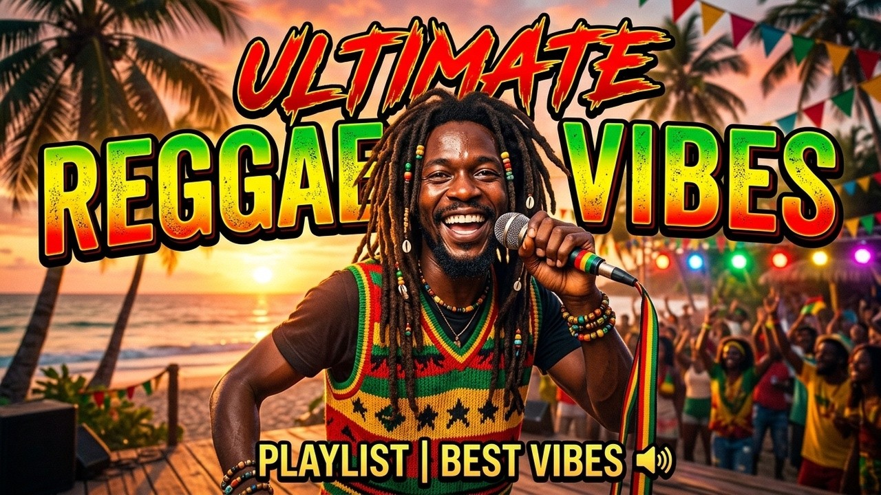 Soothing Reggae Waves 🌊 Peaceful Island Beats to Relax and Let Go
