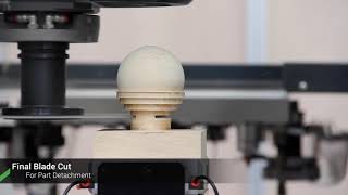 Biesse ROVER A 5 Axis Wooden Ball