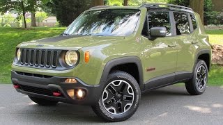 2015 Jeep Renegade Trailhawk Start Up, Road Test, and In Depth Review