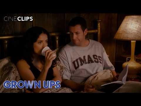 Grown Ups | 📱 The Cup and String Phone Scene | CineClips