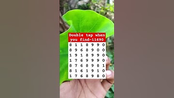 Double tap when you find-11690 #shorts #puzzlegame #quiz