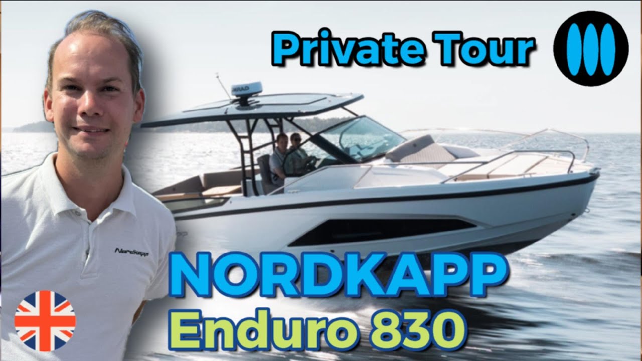 BoatScopy Nordkapp Enduro 830 : 14 minute private tour