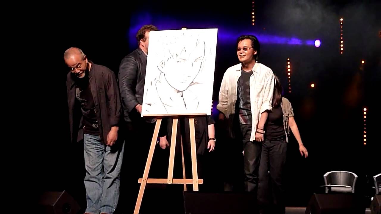 Tsukasa Hojo and Kenji Kodama in Paris