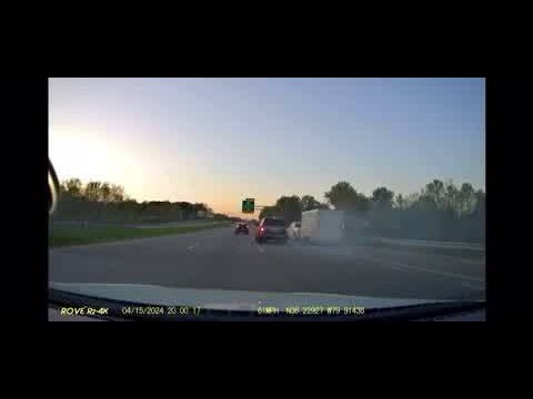 Dashcam video shows wrong-way driver on I-73 in Guilford County - YouTube