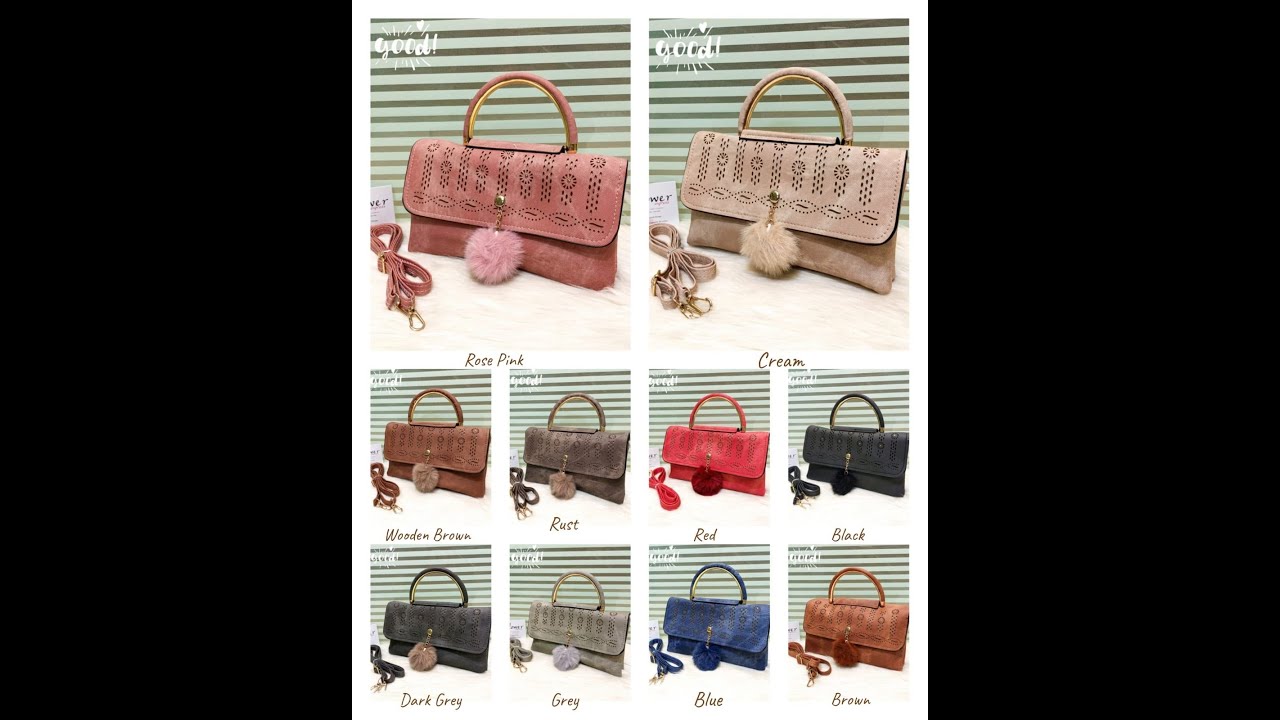 New Cut Work Handle Large Size Clutch Bags